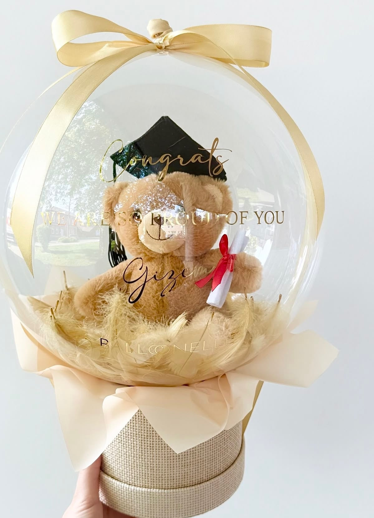 AbschlussegeschenkTeddyBallon
