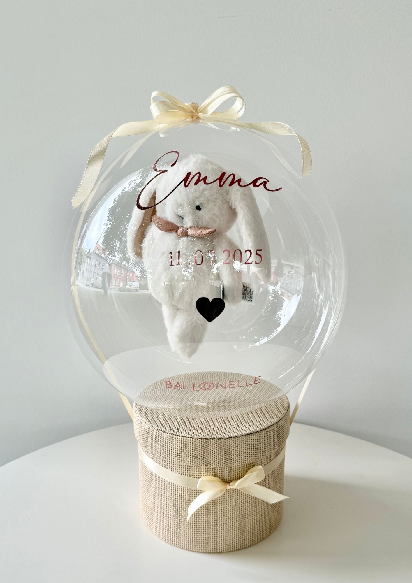 BabyGeschenksetBallonHase