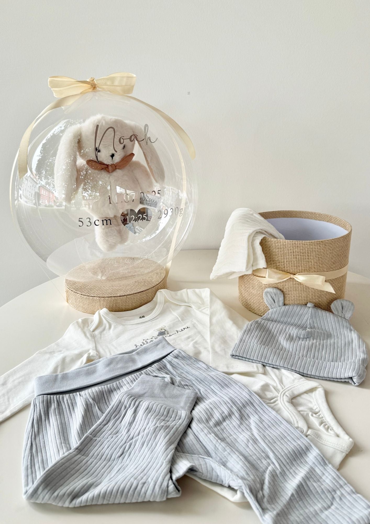 BabyGeschenkset _BallonHase