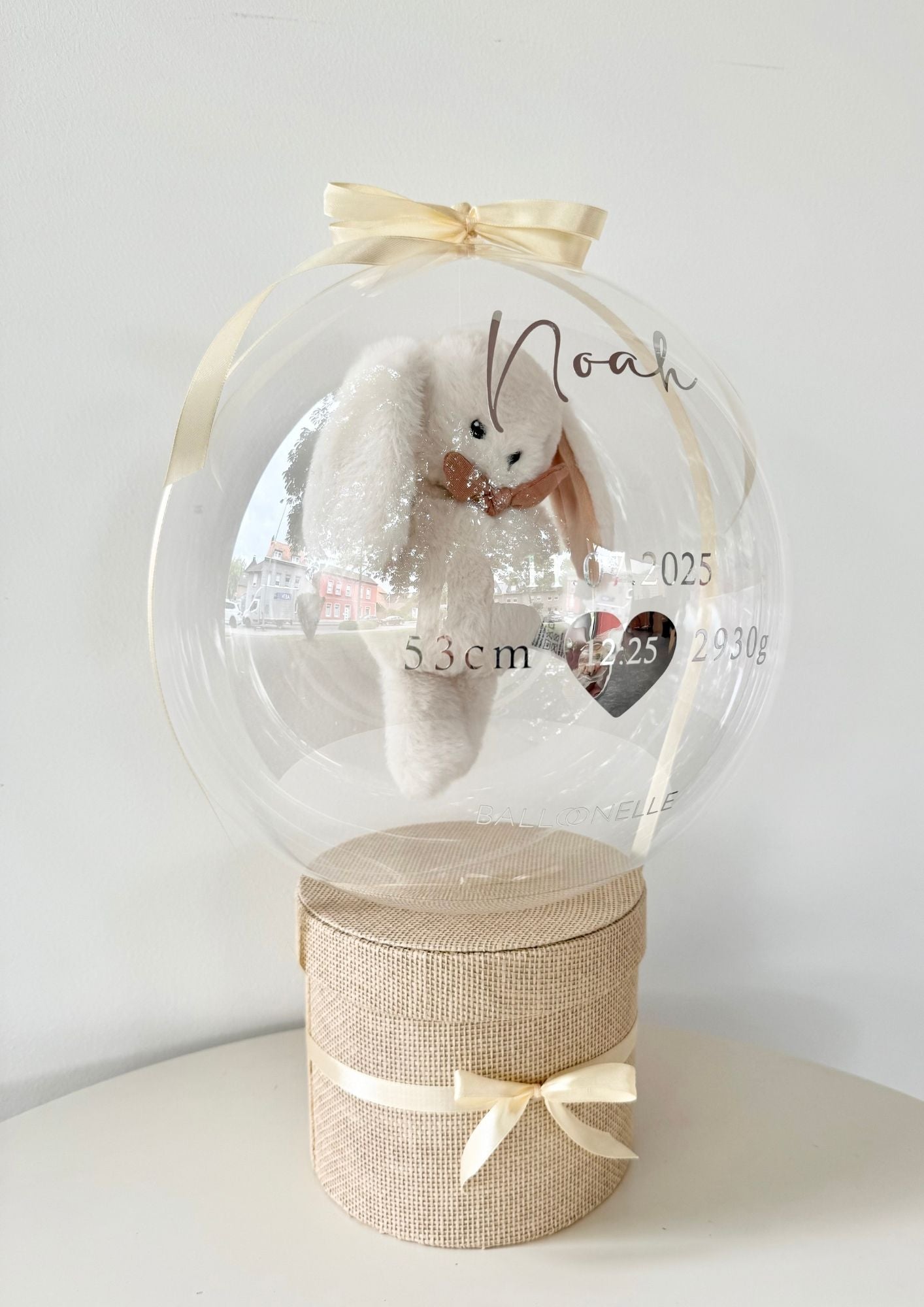 BabyGeschenkset _Ballon_Hase