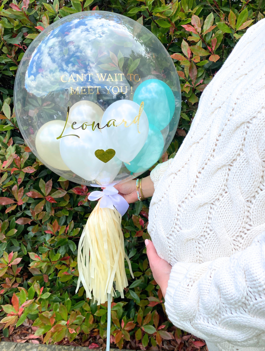 Baby Boys 1st Birthday Designer Ballon