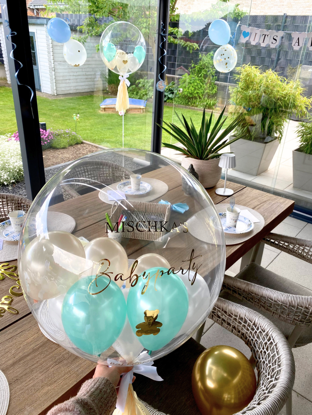 Baby Boys 1st Birthday Designer Ballon