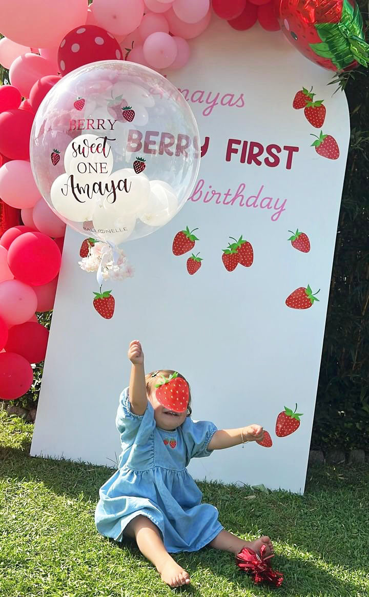 Berry sweet one Designer Ballon