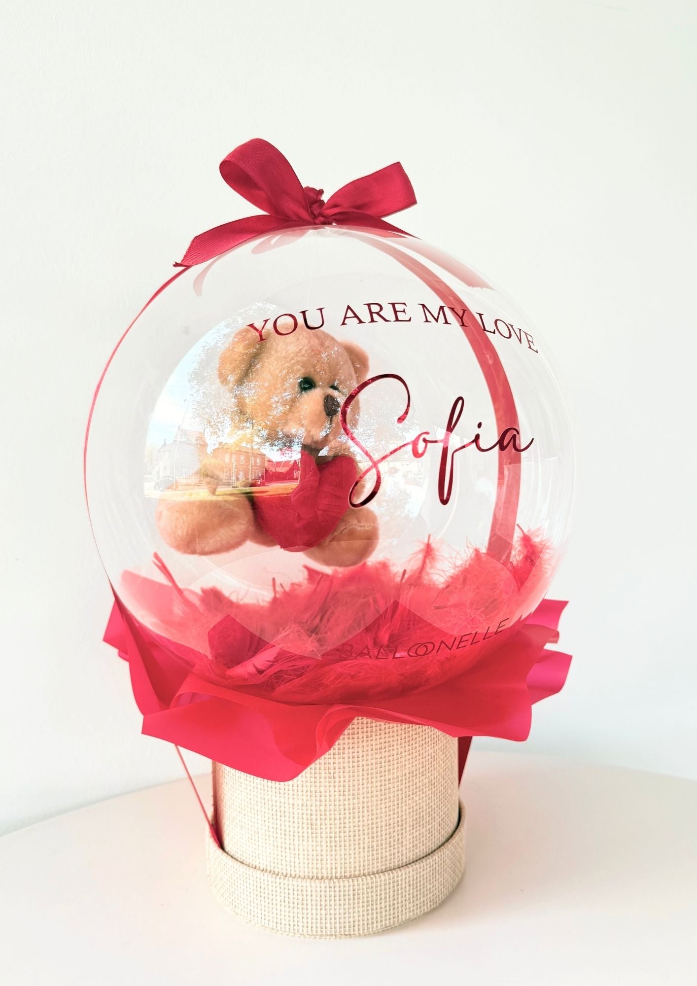 Red Teddy Ballon