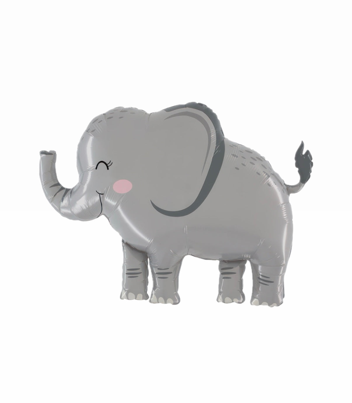 Elefant Folienballon (ca. 84cm) - Mit Helium gefüllt
