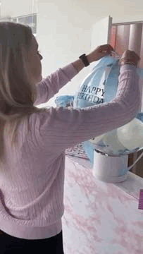 Geburtstag Ballon Geschenkset Personalisiert