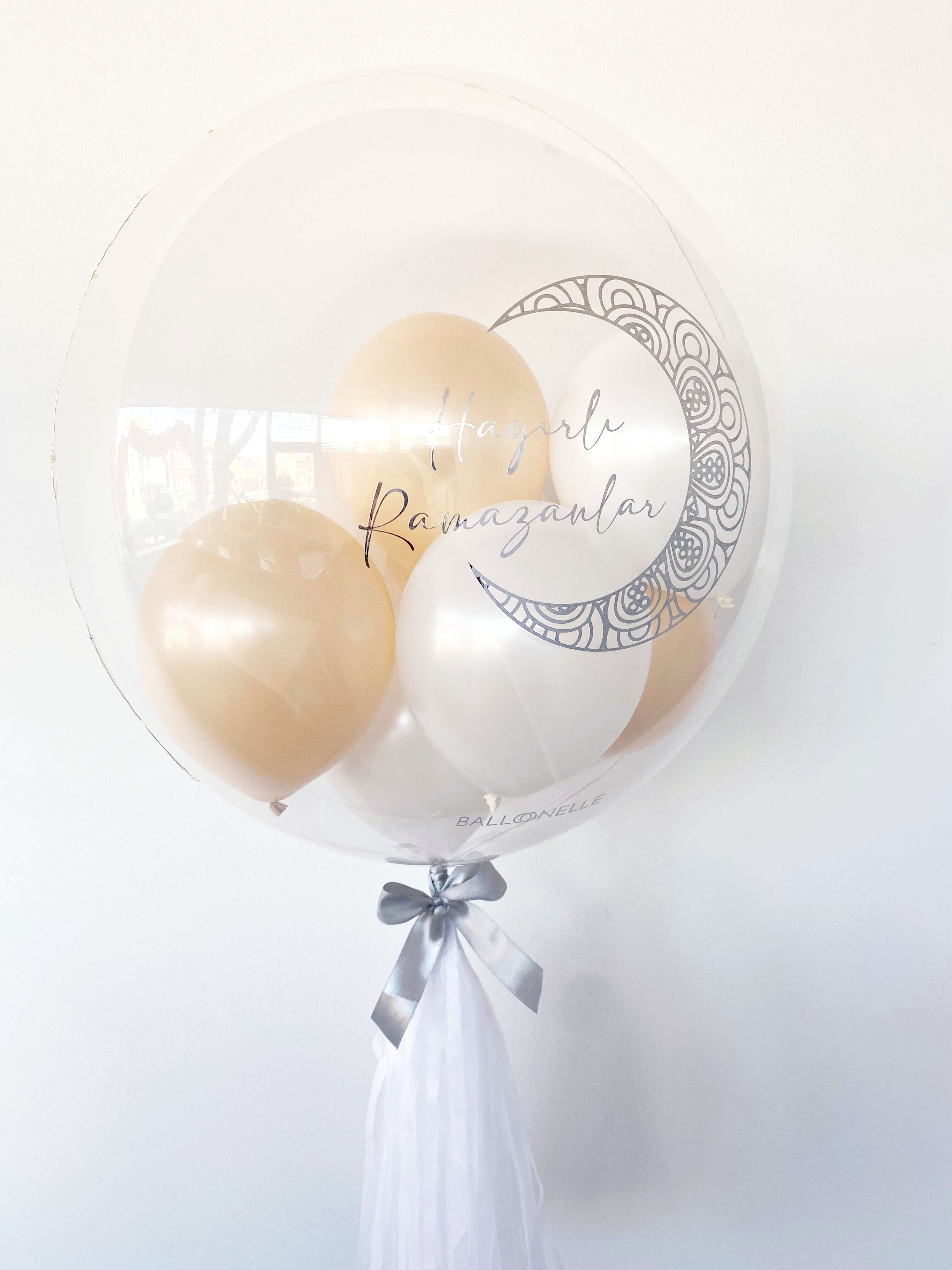 Silver Ramadan Designer Ballon