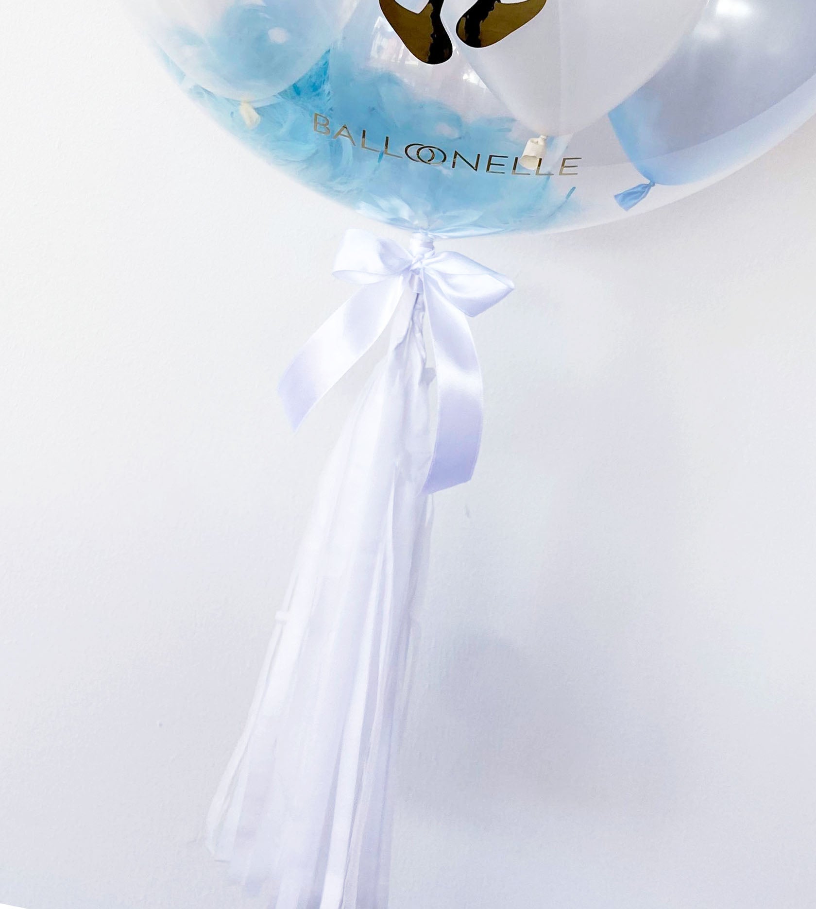 Welcome Baby Boy golden Designer Ballon