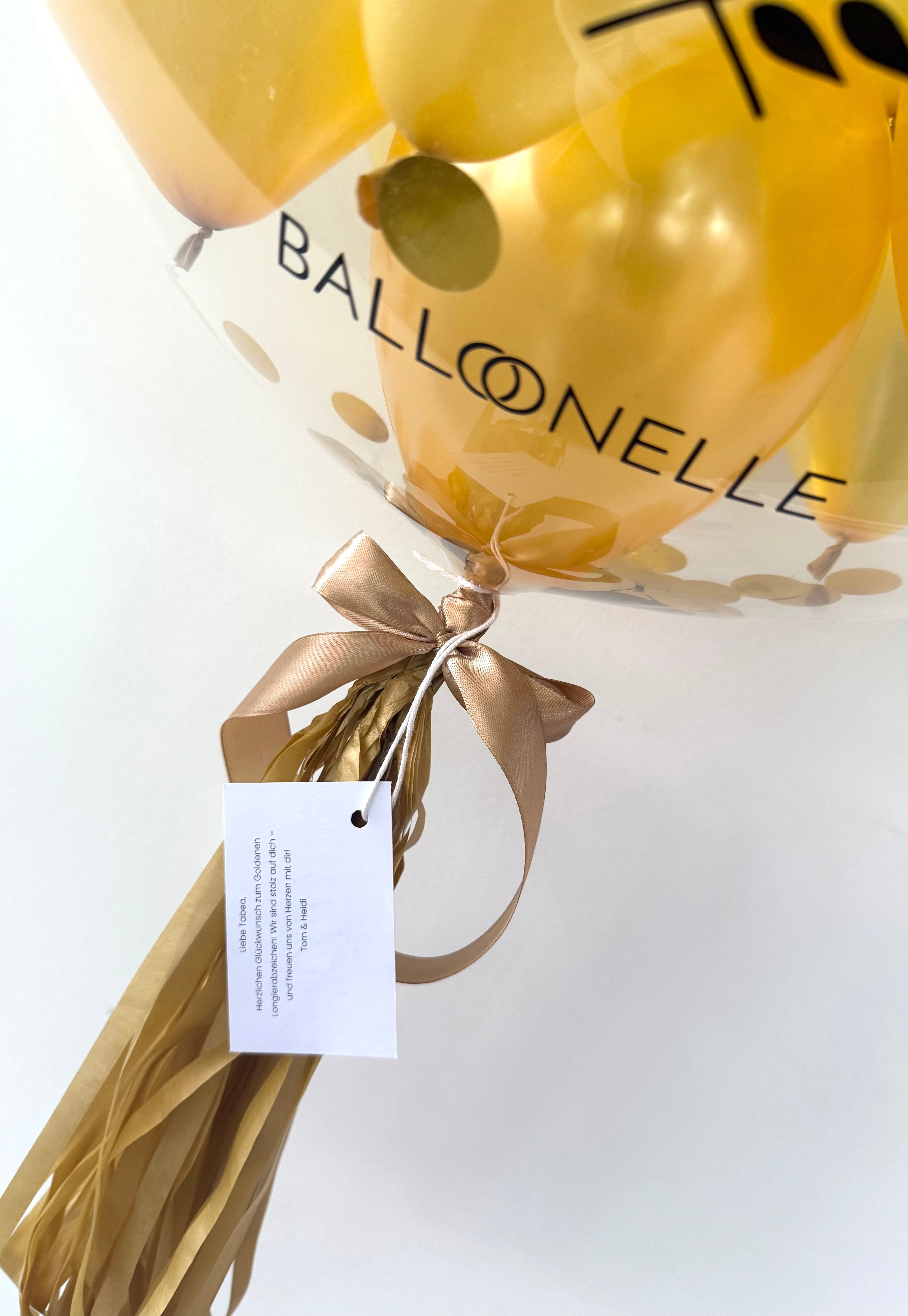 Golden Designer Ballon