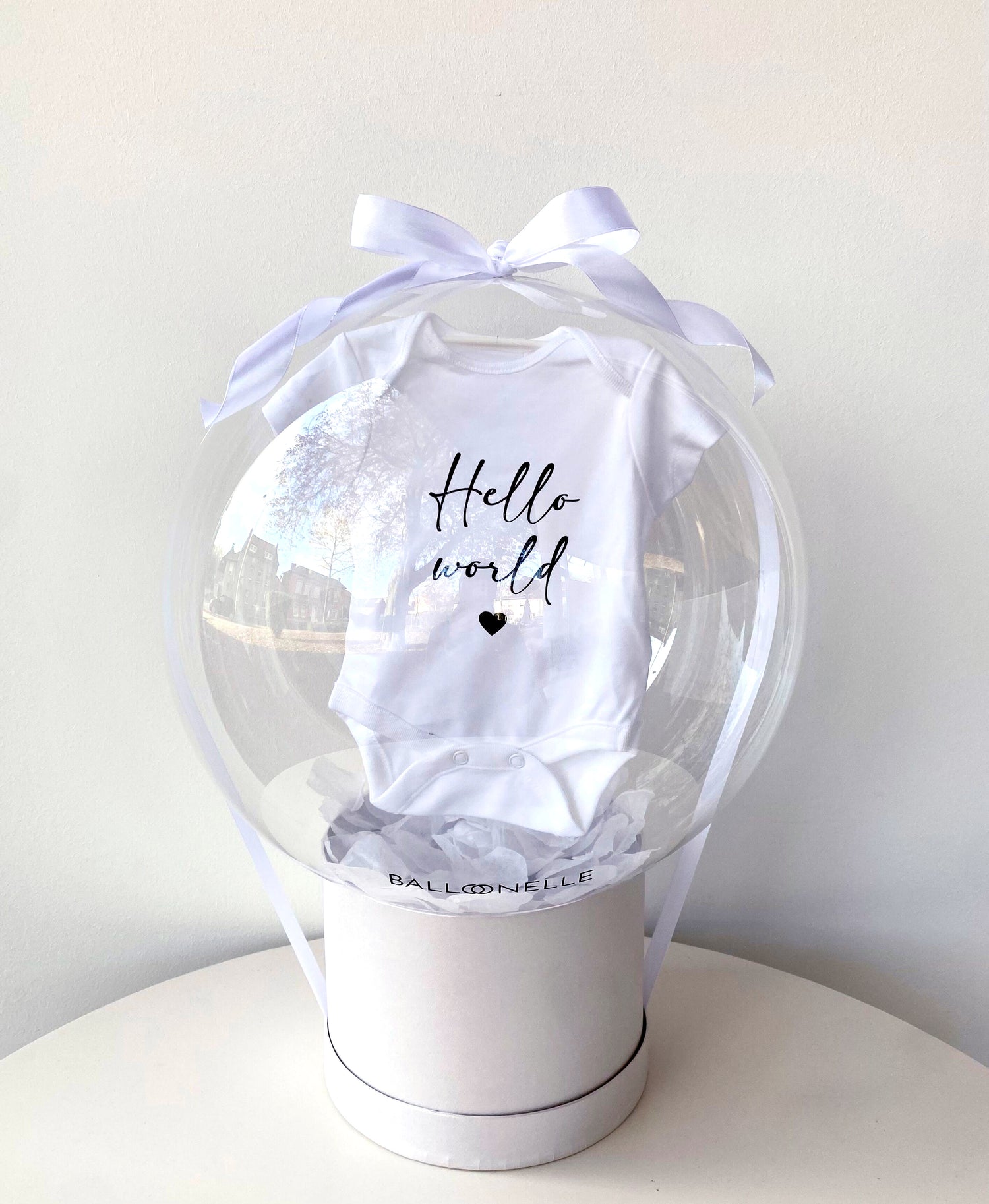 Babybody Geschenk Ballon Personalisiert