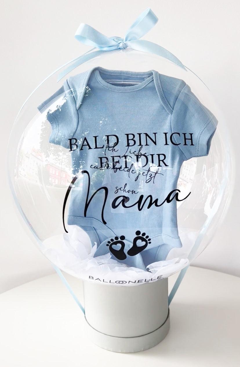 Babybody Geschenk Ballon Personalisiert