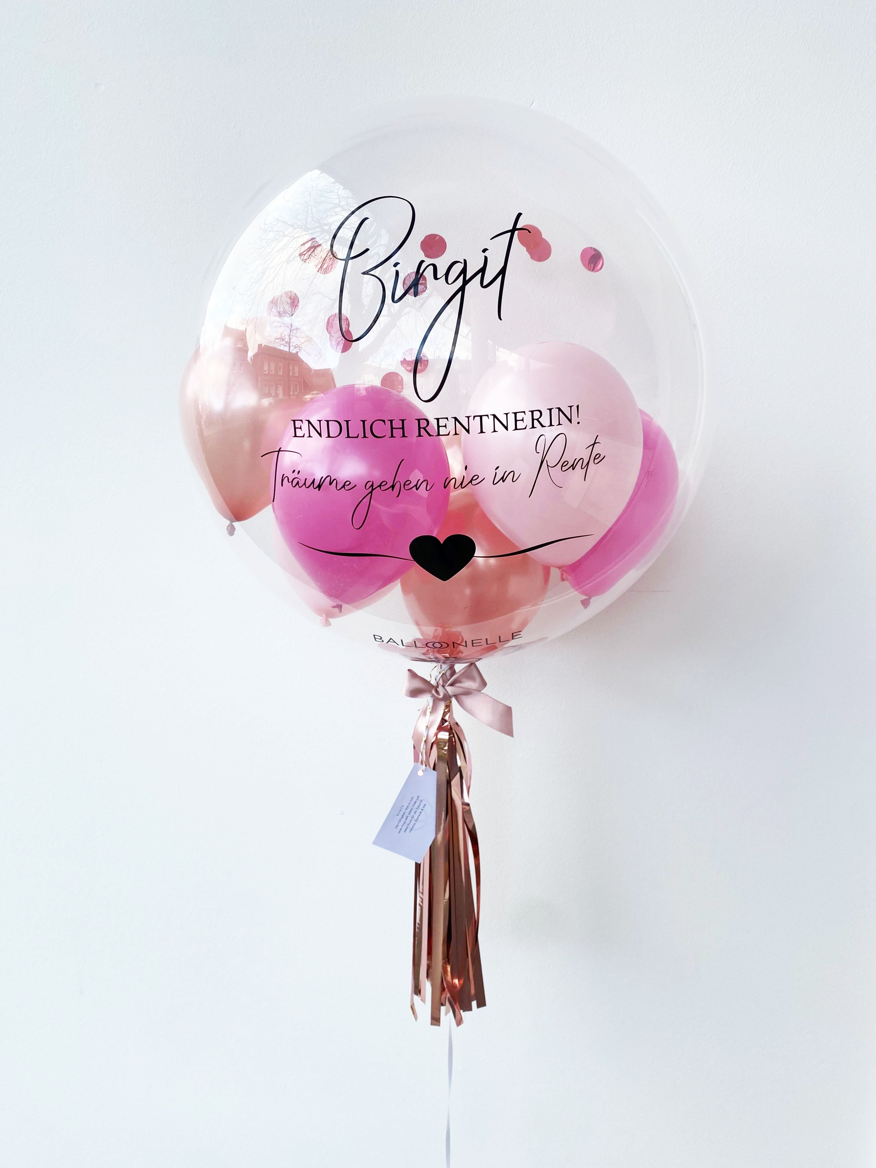 Endlich Rentnerin Designer Ballon