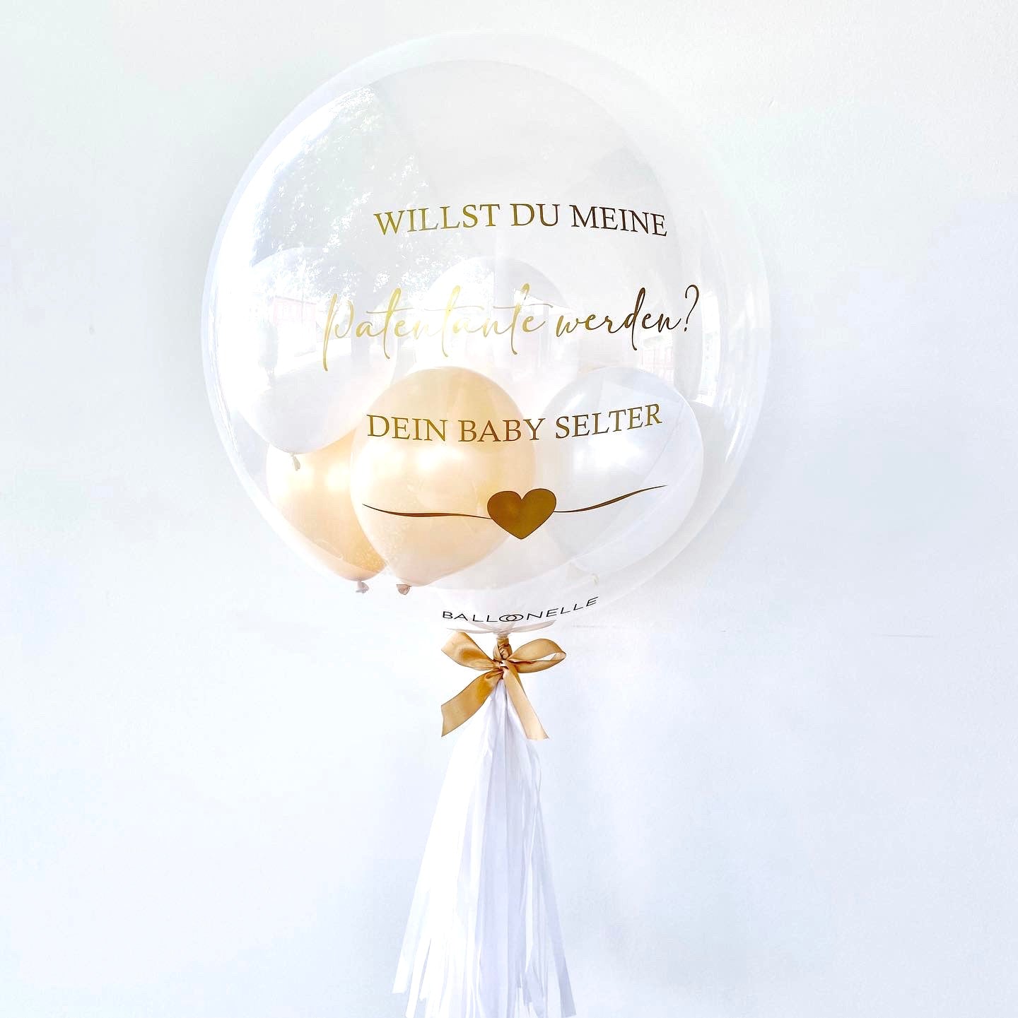 Patentante Frage Designer Ballon