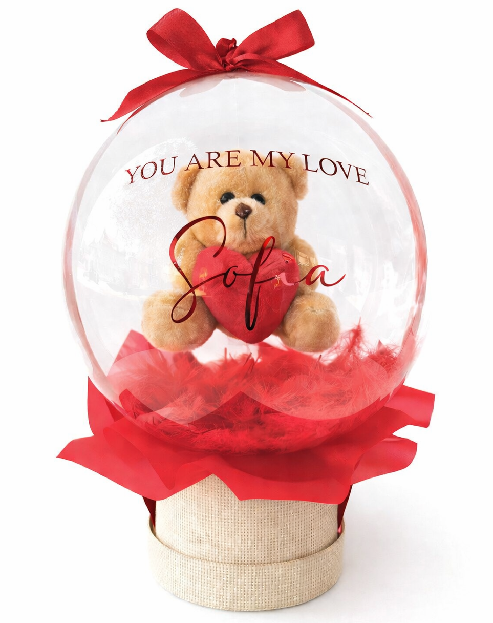 Red Teddy Ballon