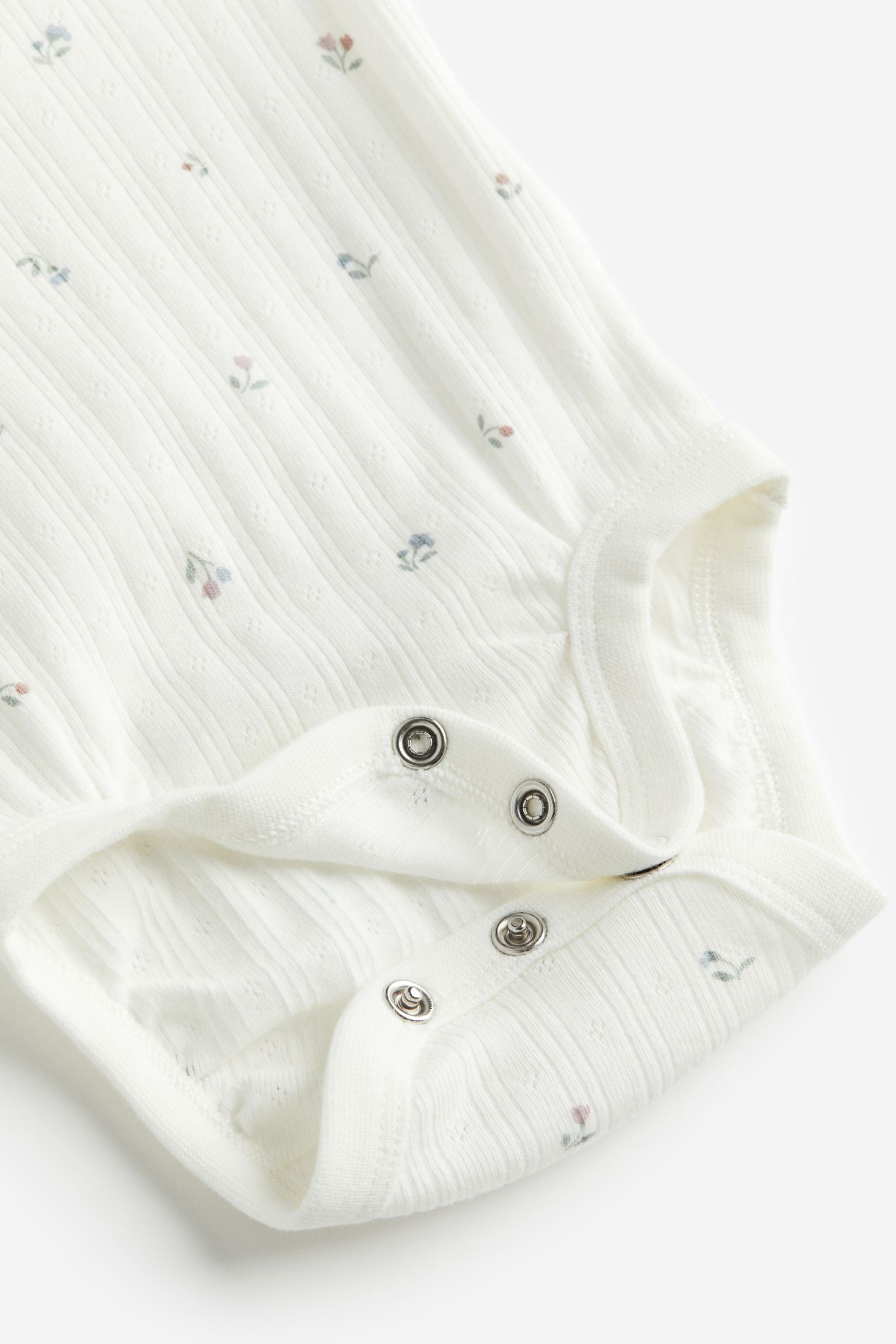 Ballon Baby-Geschenkset Personalisiert 7-teilig Weiß/Geblümt