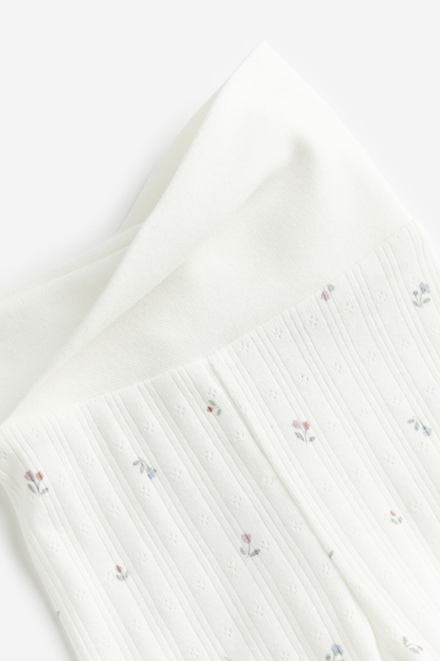 Ballon Baby-Geschenkset Personalisiert 7-teilig Weiß/Geblümt