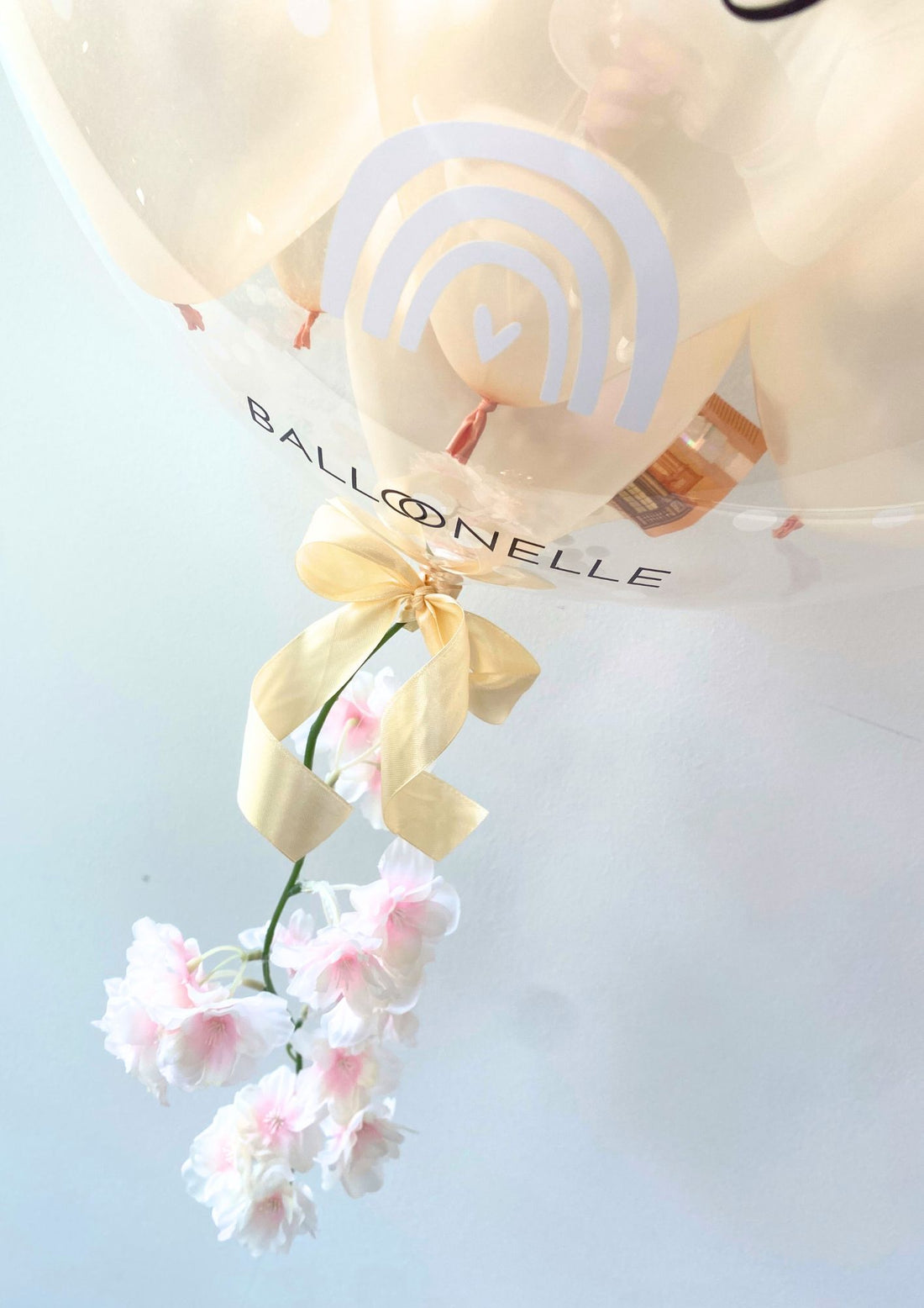Taufe Blossom Designer Ballon