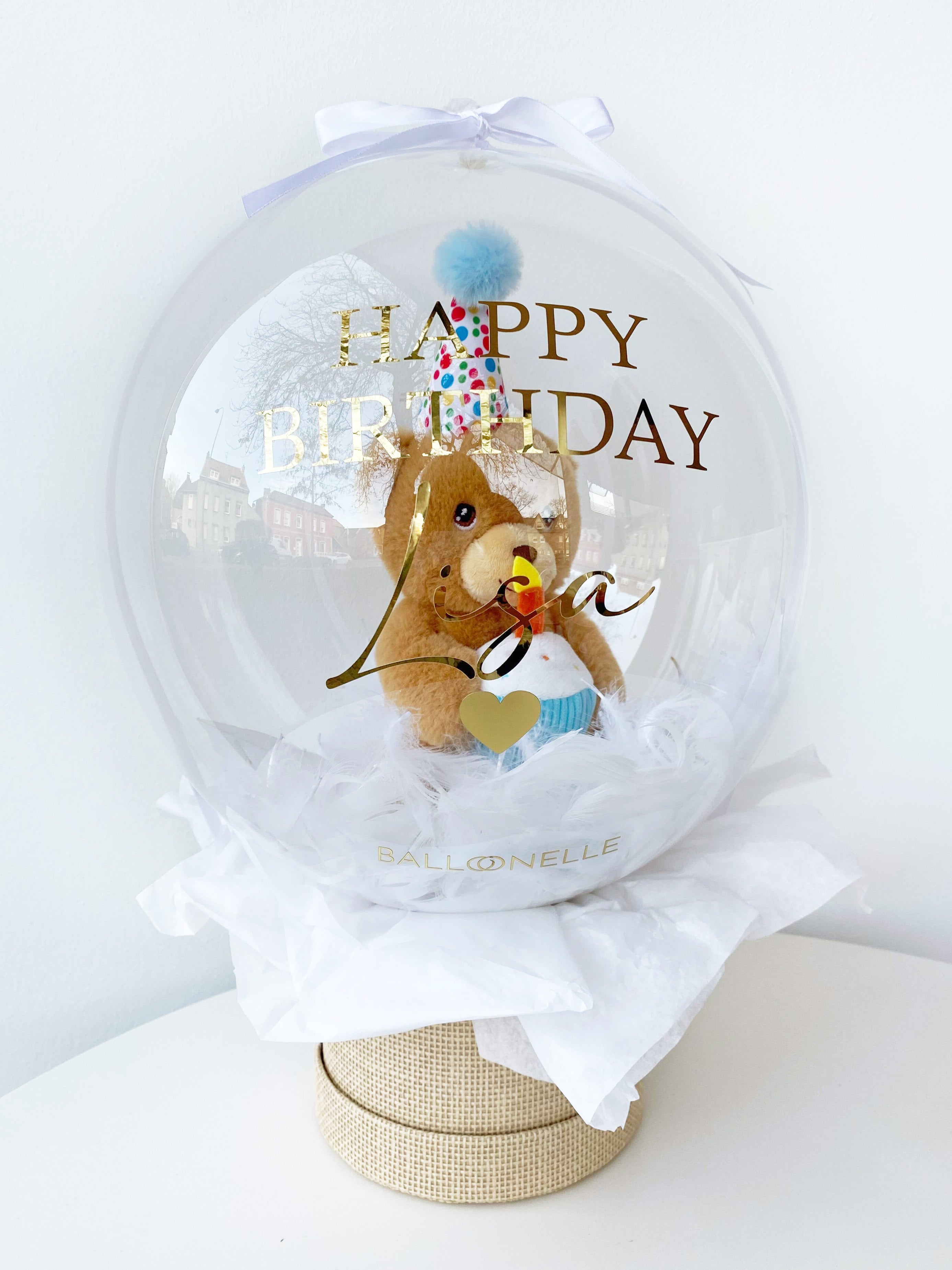 Birthday Teddy Ballon