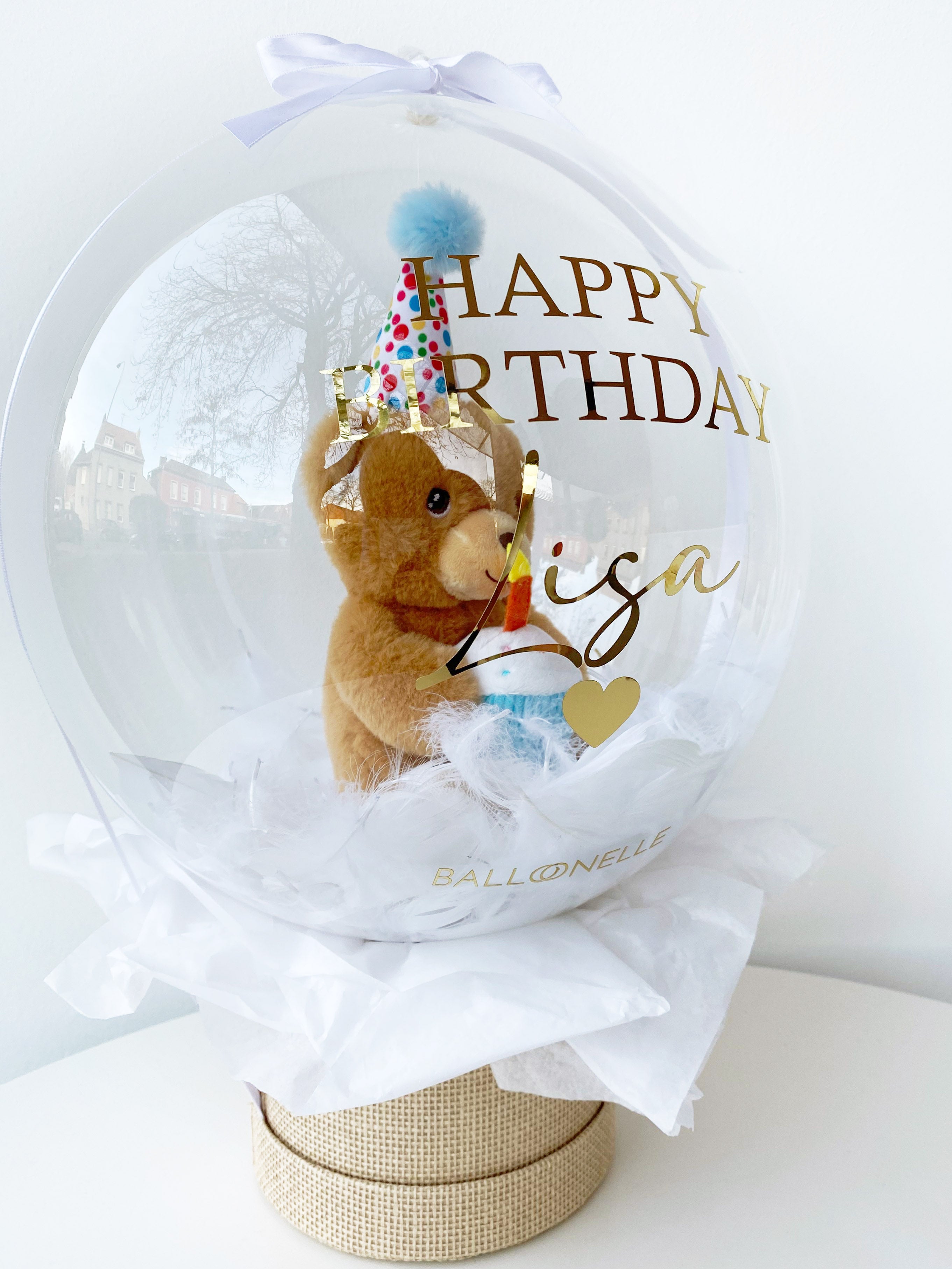 Birthday Teddy Ballon