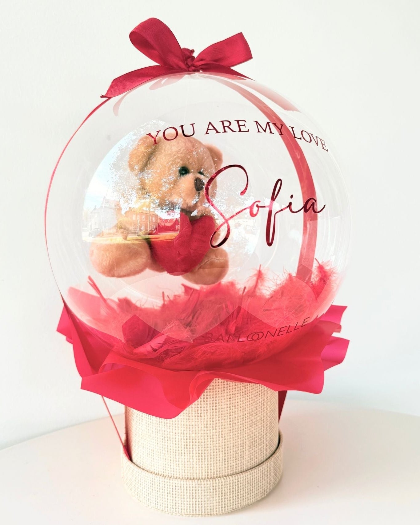 Teddyballon-valentinstag