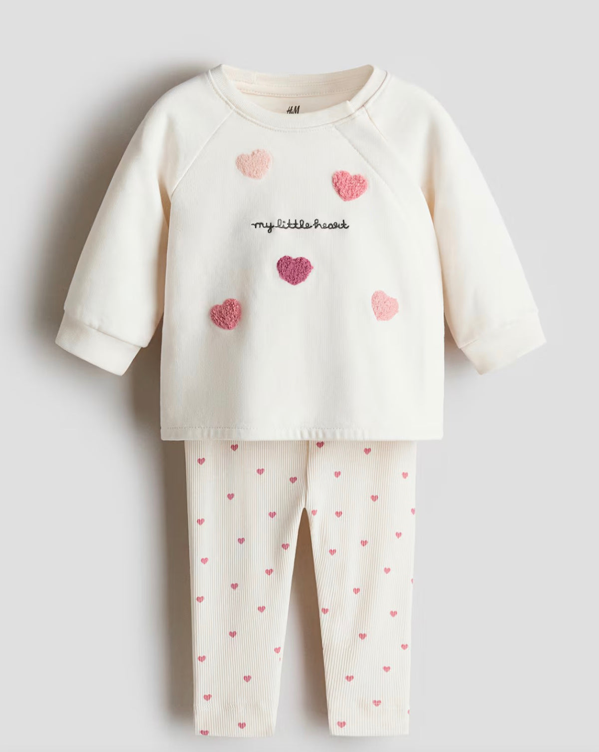 Ballon Baby-Geschenkset Mädchen Personalisiert 7-teilig My little heart