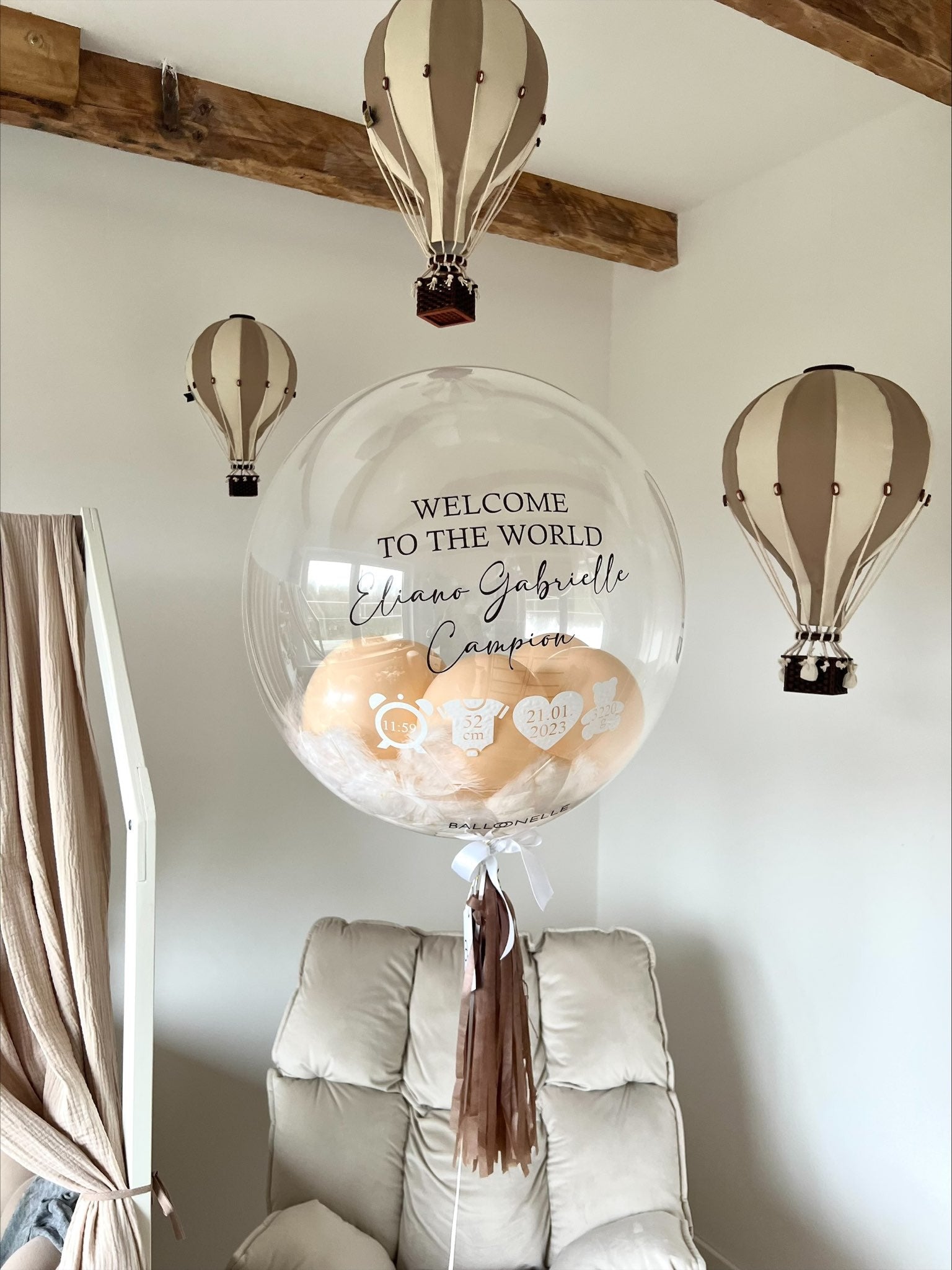 Welcome to the World Nude Designer Ballon