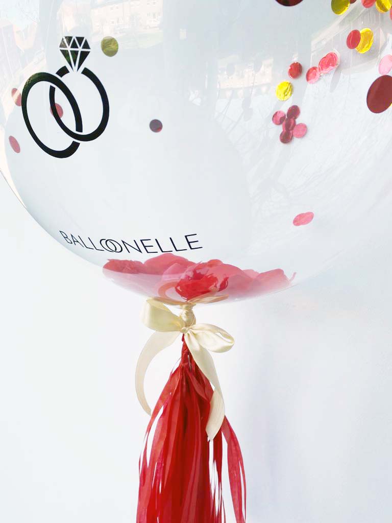 Heiratsantrag Designer Ballon