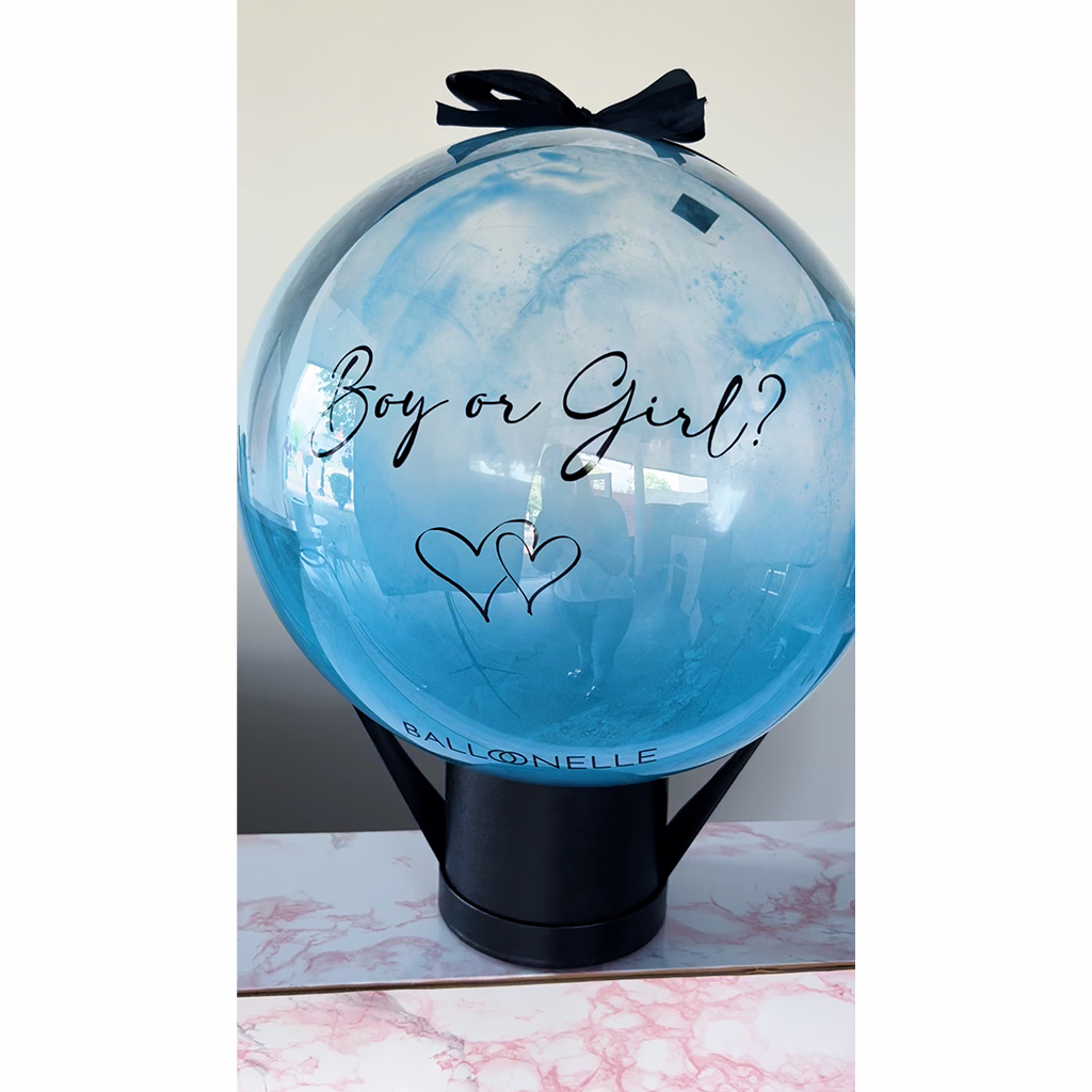 Pop Up Gender Reveal Ballon - BALLOONELLE