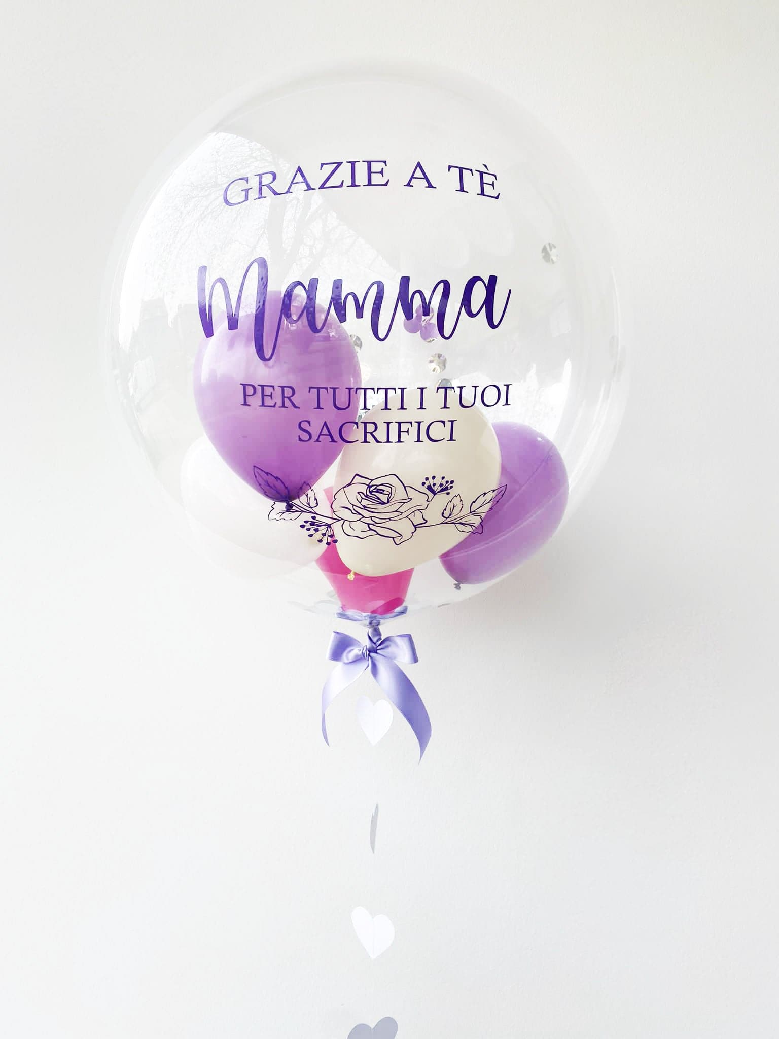 Grazie Mamma Designer Ballon - BALLOONELLE