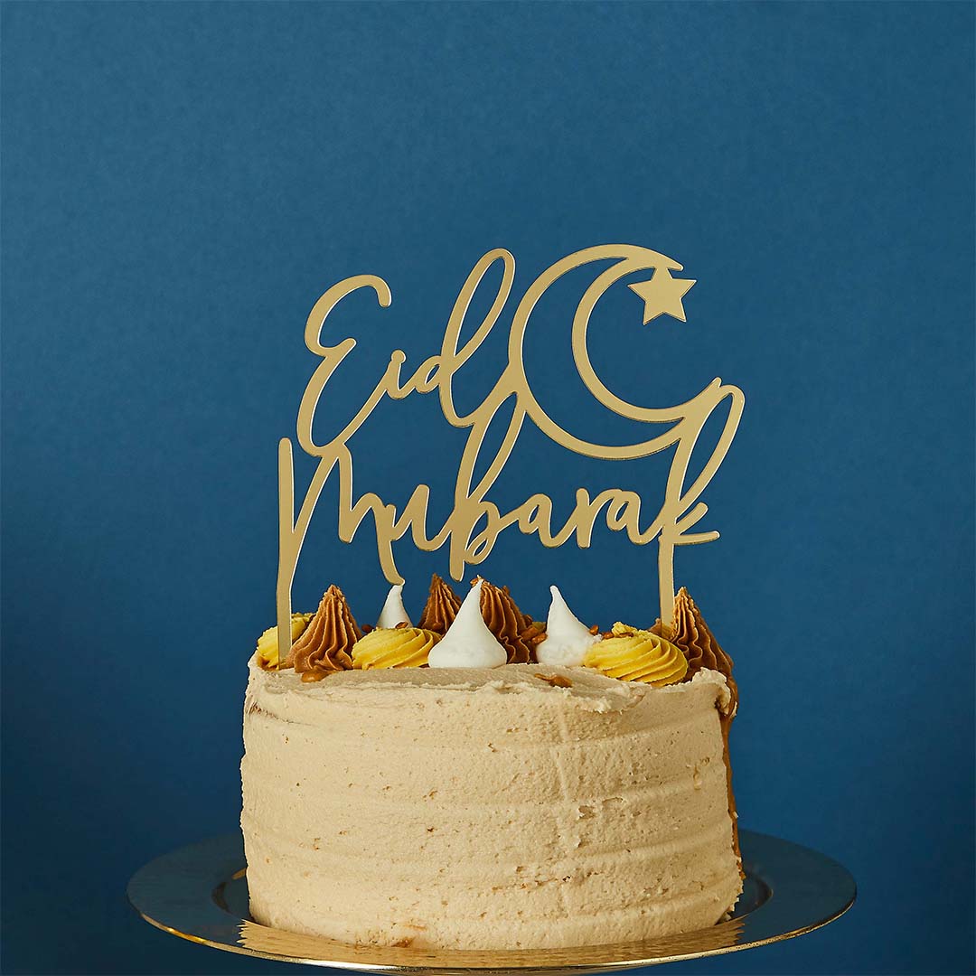 Eid Mubarak Tortenaufsatz Cake Topper