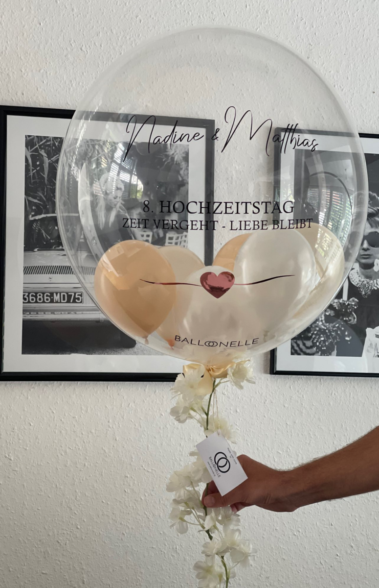 Hochzeitstag Designer Ballon