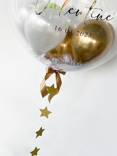 Golden Kommunion Designer Ballon