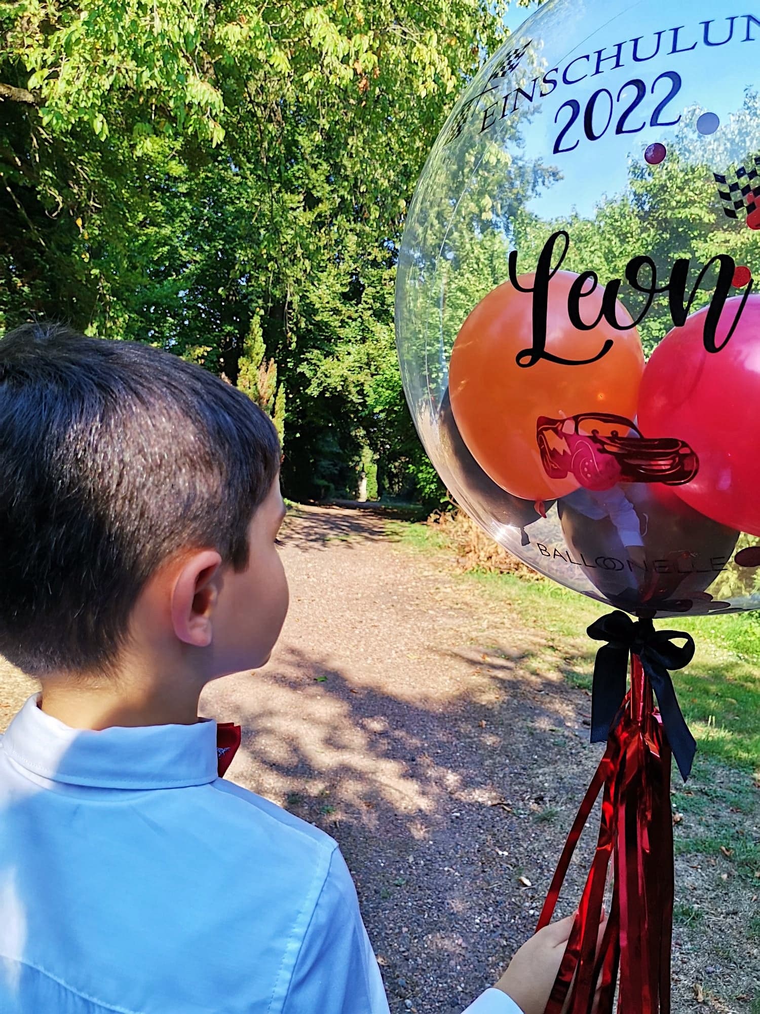 Schulkind Cars Designer Ballon - BALLOONELLE