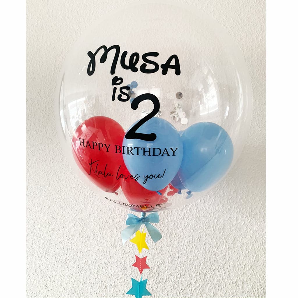 Kids Color Star Designer Ballon - BALLOONELLE