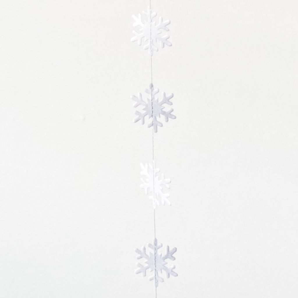 Rosegold Snow Xmas Designer Ballon - BALLOONELLE