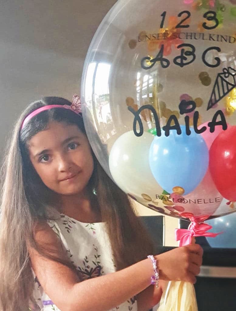 ABC Schulkind Designer Ballon - BALLOONELLE