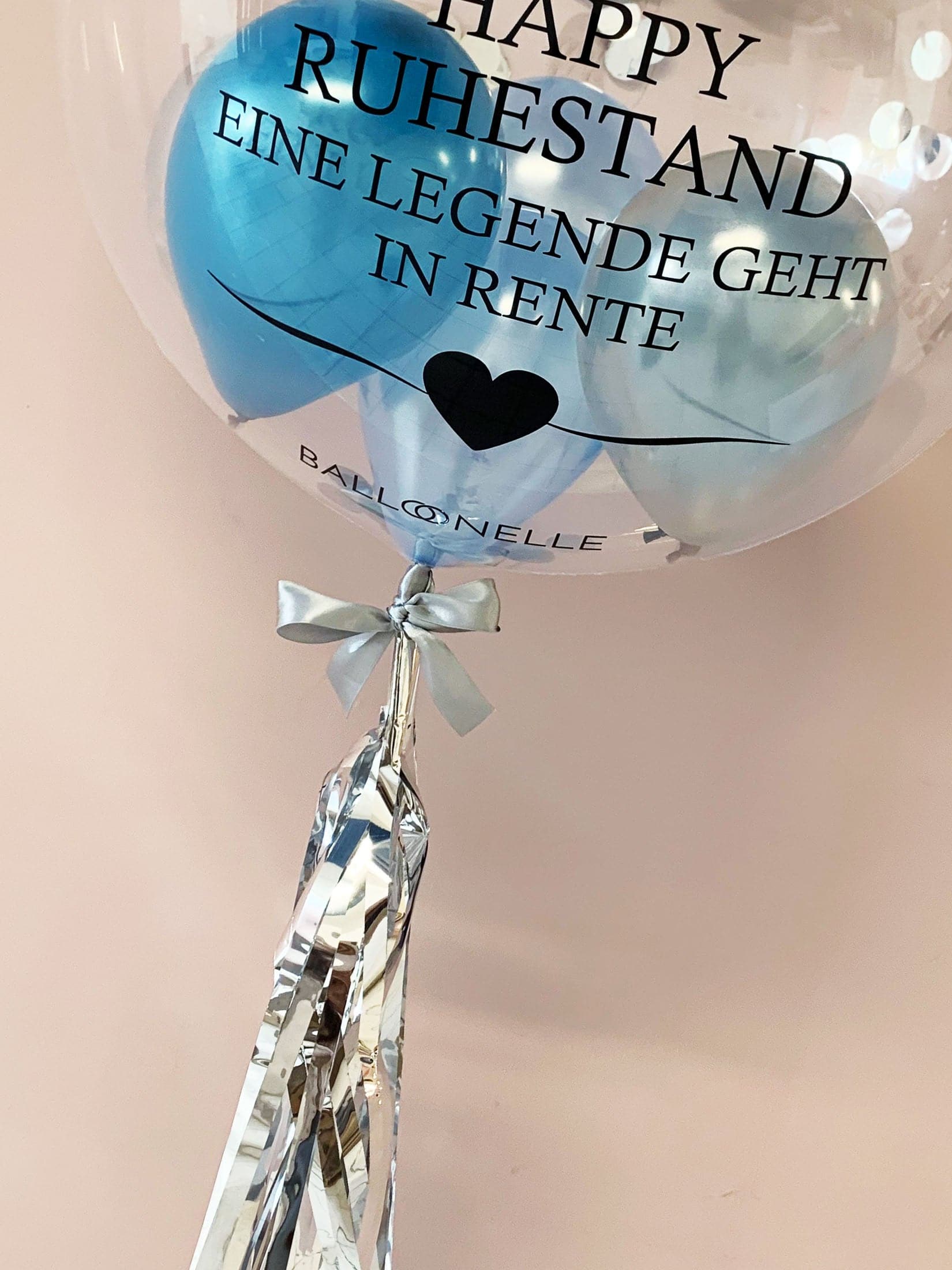 Blauwe Marine Designer Ballon