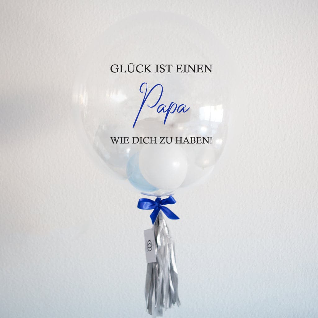 Blue Moon Designer Ballon - BALLOONELLE