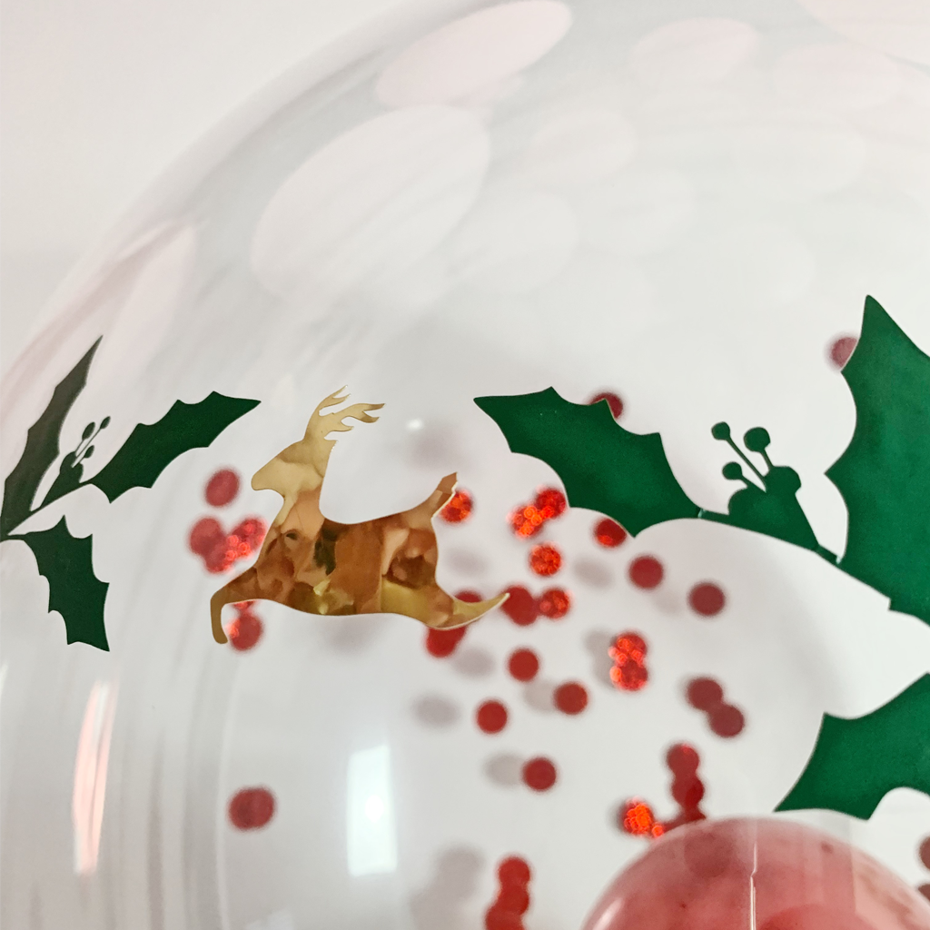 Weihnachtsgruß Designer Ballon - BALLOONELLE