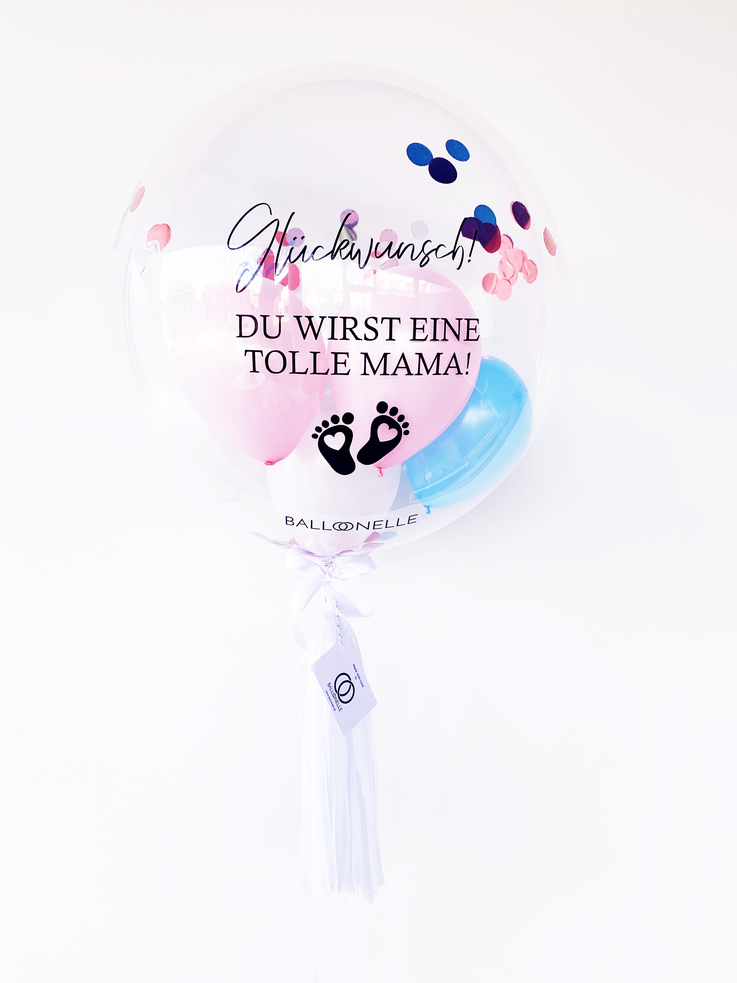 Congratulations Baby Designer Ballon - BALLOONELLE