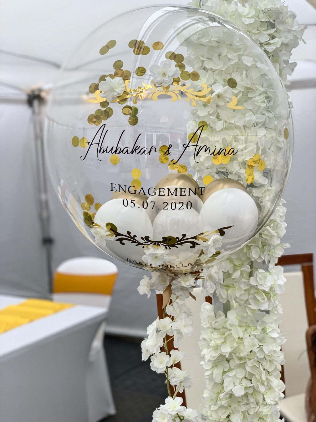 Wedding Blossom Designer Ballon - BALLOONELLE