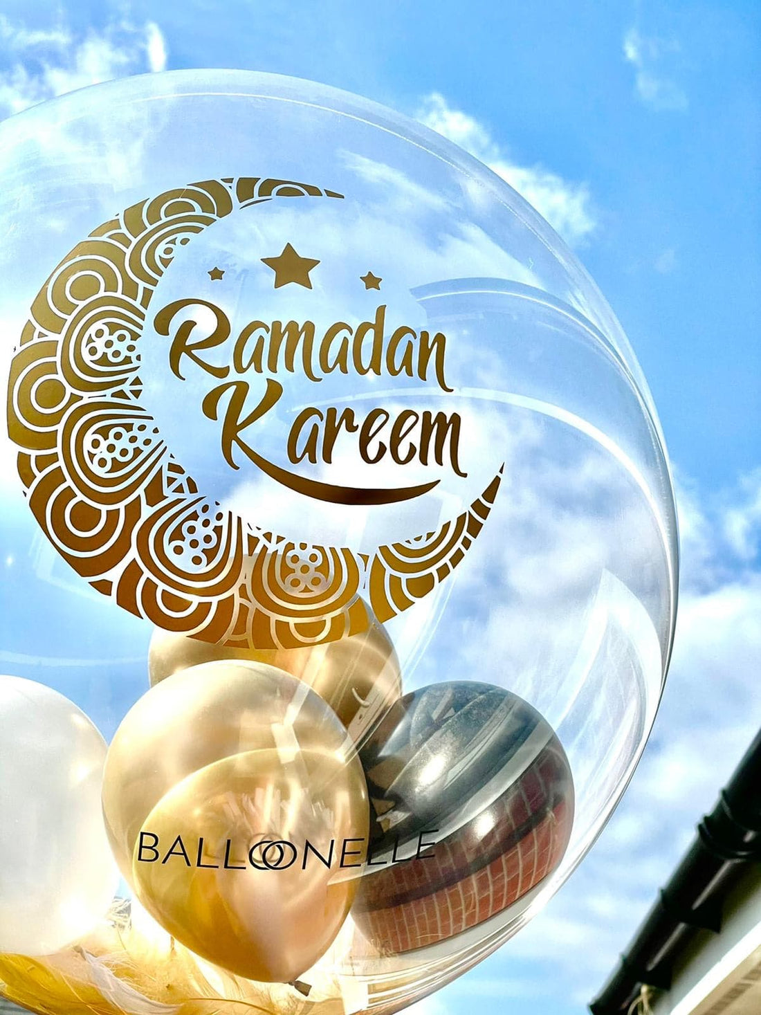 Ramadan Mubarak Designer Ballon - BALLOONELLE