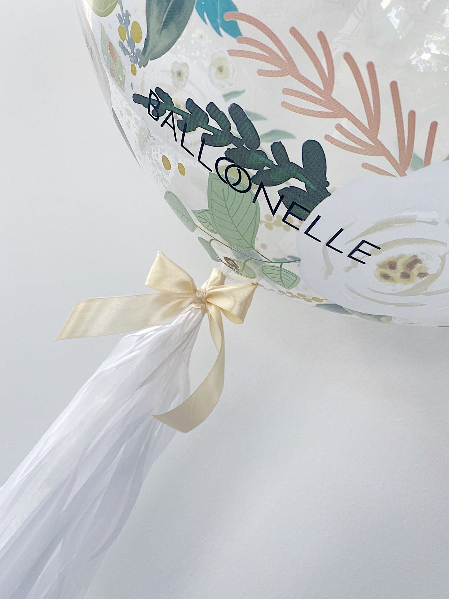 Floral Hochzeit Designer Ballon - Limitierte Edition! - BALLOONELLE