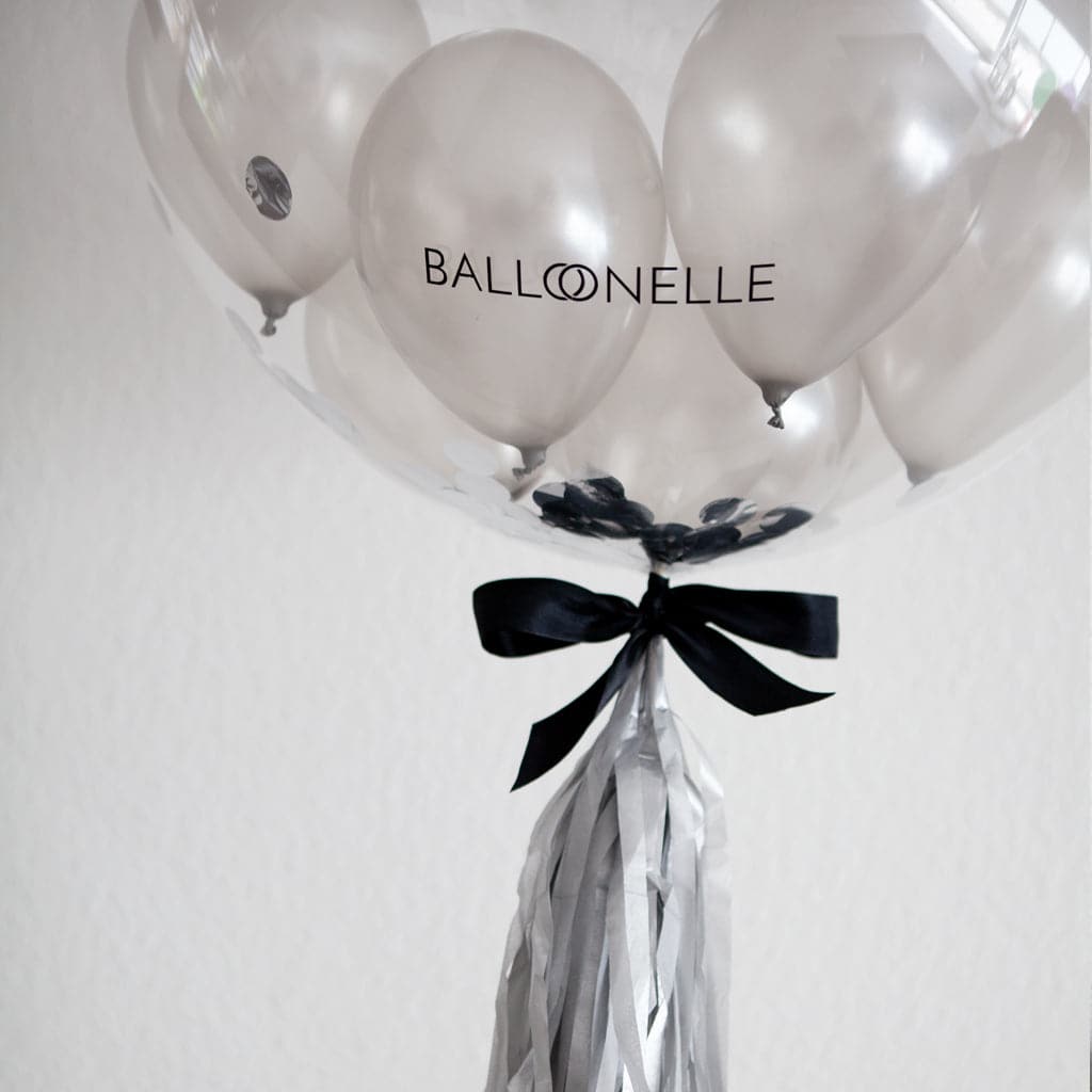 Silver Glam Vatertag Designer Ballon - BALLOONELLE