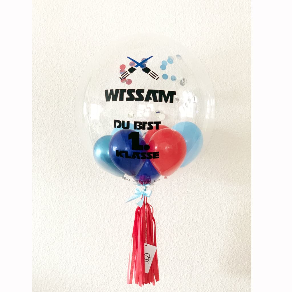 Star Wars Schulkind Einschulung Designer Ballon - BALLOONELLE