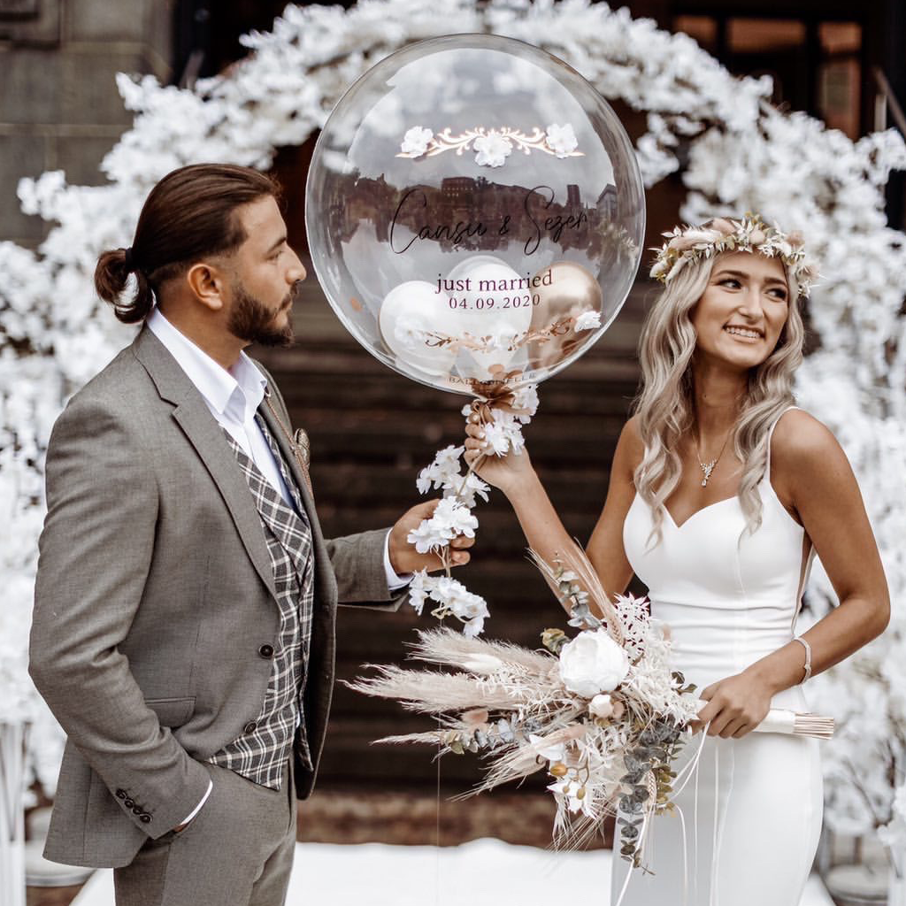 Wedding Blossom Designer Ballon - BALLOONELLE