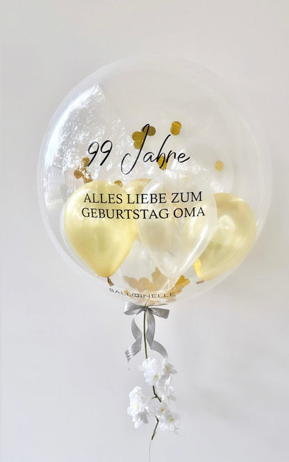 99 Jahre Designer Ballon