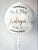Pop Up Ballon zum Zerplatzen befüllt mit Herzballons (personalisiert)