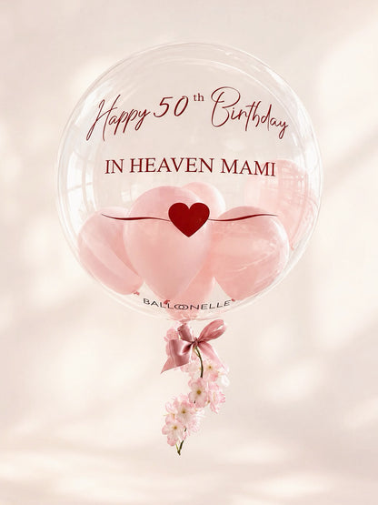 Happy Birthday in Heaven Gedenkballon