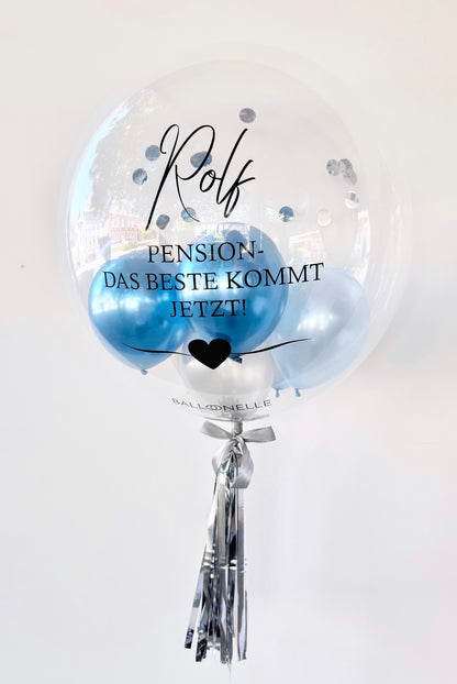 Blauwe Marine Designer Ballon